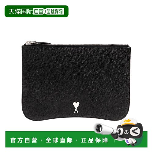 香港直邮Ami Paris 徽标手拿包 USL025AL0036.