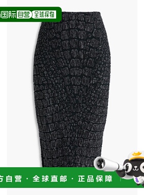 1h可退 香港直邮Alaia 女士 提花针织铅笔半身裙 AA9J21755M83594