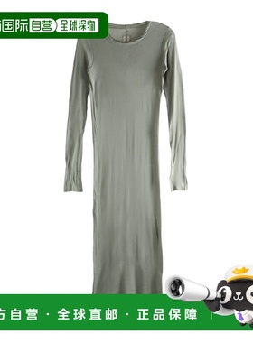 香港直邮Rick Owens 长袖连衣裙 RP01F6546MR