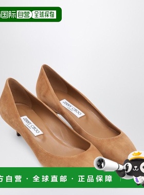 1h可退 香港直邮Jimmy Choo 周仰杰 女士 DeCOLLETe AMELIA 绒面