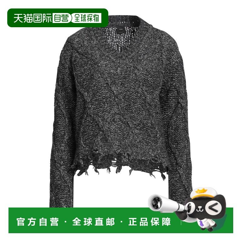 1h可退 香港直邮Pinko 品高 女士 毛衣 grey灰色 舒适时尚,女装/女士精品,毛针织衫,淘宝优惠券,粉丝福利购,淘宝优惠卷