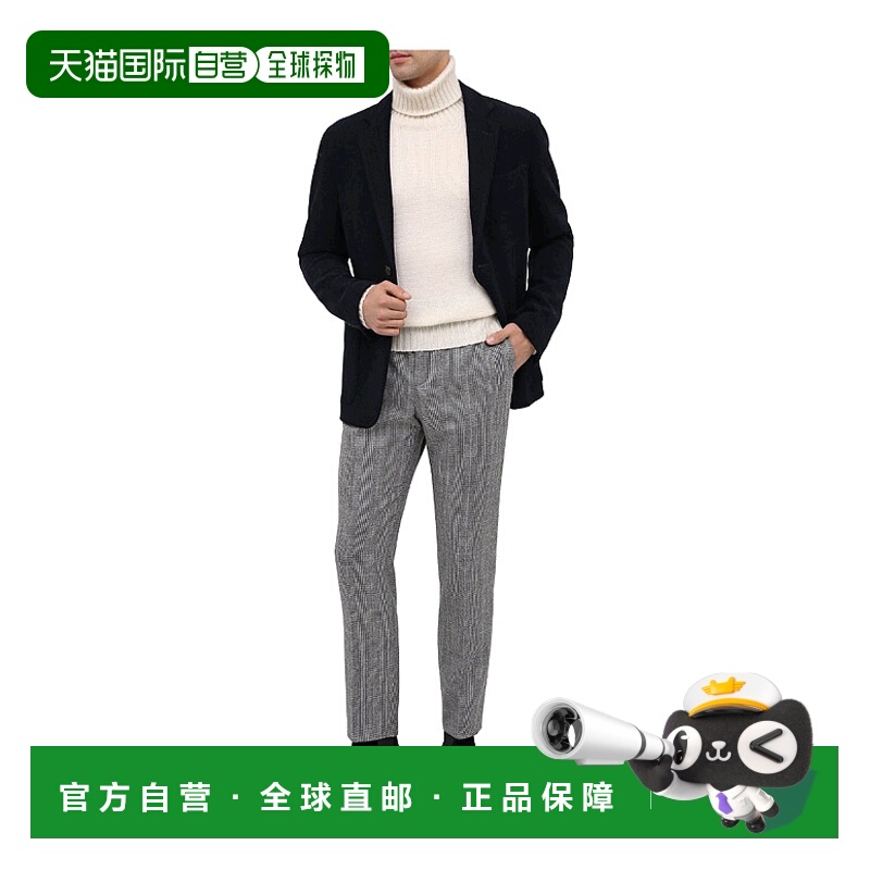 香港直邮Giorgio Armani 针织单排扣西装外套 8WGGG02BT01XP