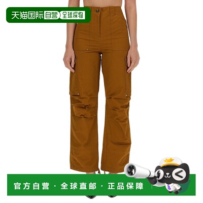 1h可退 香港直邮Rabanne 女士 腰带环休闲裤 24PCPA338CO0367