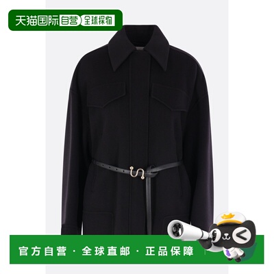 香港直邮Sportmax 斯宝麦斯 女士 Cantore 全拉链式羊毛夹克 2522