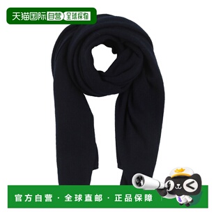 香港直邮VINCE 女士 Foulards 围巾 blue蓝色 舒适时尚