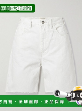 香港直邮NILI LOTAN 女士 Russel 磨破牛仔短裤 12574W488CRE