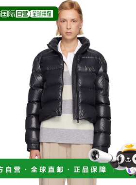 香港直邮Moncler 盟可睐 女士 黑色 Petra Short 羽绒夹克 K20931