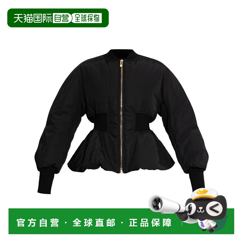 香港直邮Alaia 拉链飞行员夹克 AA9V1182W120C