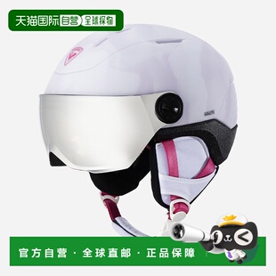 自营欧洲直邮ROSSIGNOL Whoopee Visor Impacts儿童带镜滑雪头盔