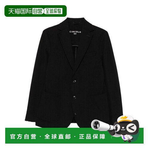 欧洲直邮CIRCOLO 1901 男士西服 CN5370001 AW2026 黑色 Cashmere