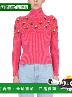 香港直邮CORMIO 女士针织衫 OMARED AW2022 红色 JERSEY WITH FLO