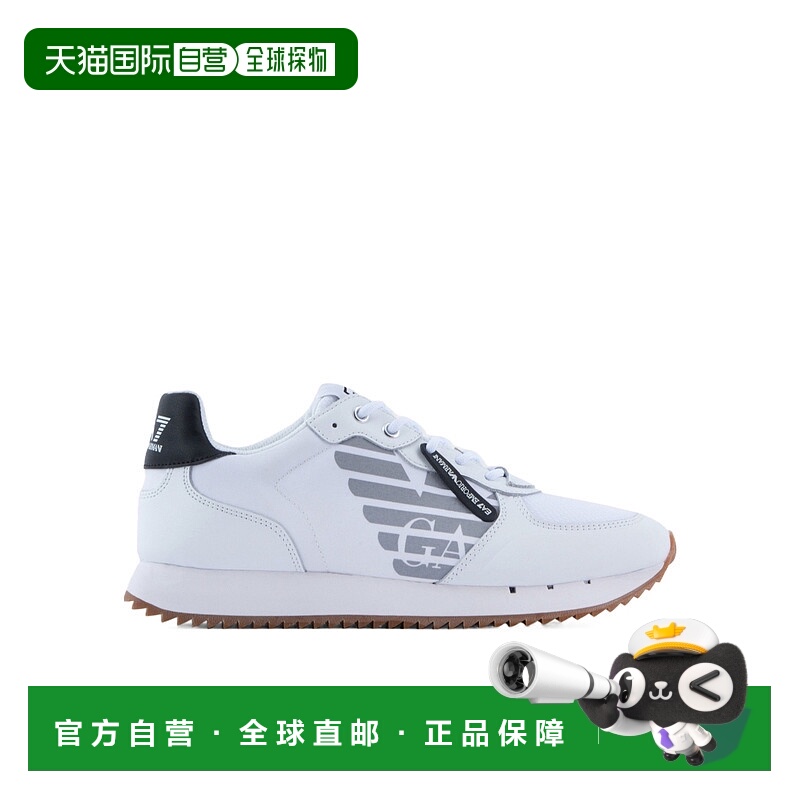 香港直邮EA7 Emporio Armani 徽标细节休闲运动鞋 X8X114XK270