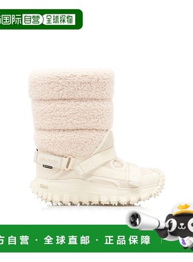 1h可退 香港直邮Moncler 盟可睐 女士 Trailgrip 环保皮毛短靴