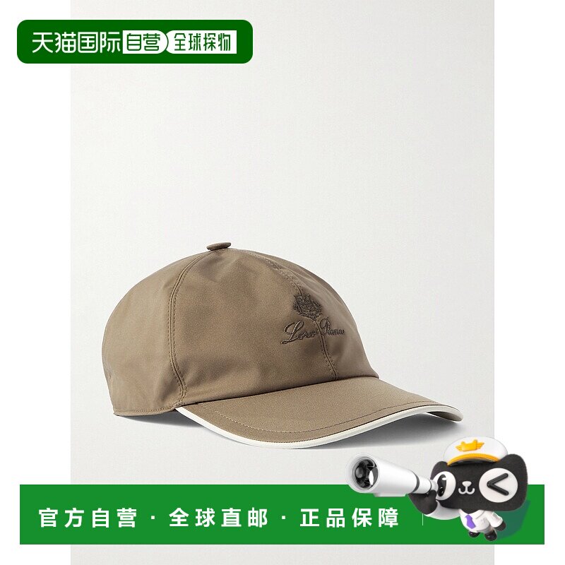 香港直邮Loro Piana 诺悠翩雅 男士 徽标帽子 FAB1977遮阳帽