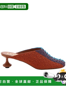 1h可退 香港直邮Loewe Toy 高跟凉鞋 LLST379X16