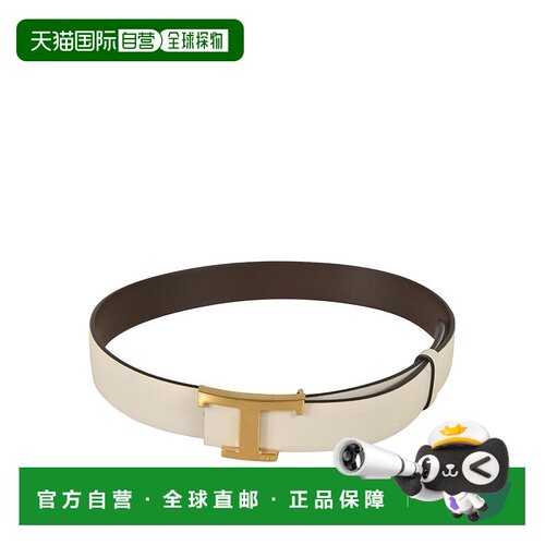 1h可退 香港直邮TOD'S 女士腰带 XCWTSB10100RBR1Q99 SS2026 白色