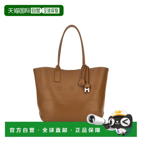香港直邮Hogan 女士 HOGAN SCRIPT 购物托特包 KBW01TA0200TPZ