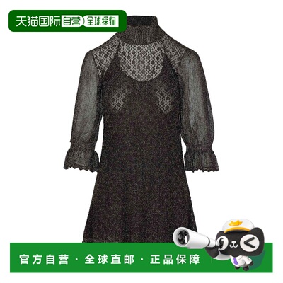 香港直邮CHLOÉ 女士连衣裙 26SMR036200YYBLACK SS2026 黑色