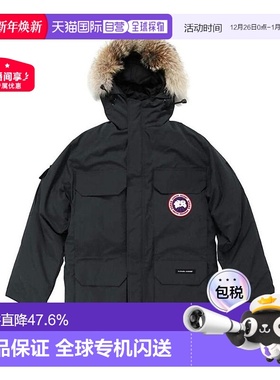 1h可退 香港直邮 Canada Goose 加拿大鹅户外保暖连帽羽绒服