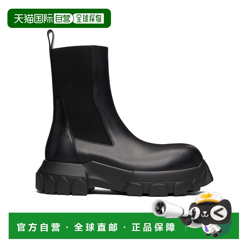 香港直邮Rick Owens Beatle Bozo Tractor切尔西靴 RU02E1881LGE