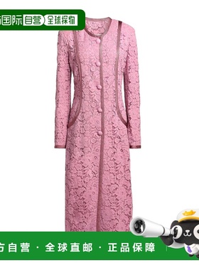 香港直邮Etro 艾特罗 女士 长款夹克 pink粉色 舒适时尚