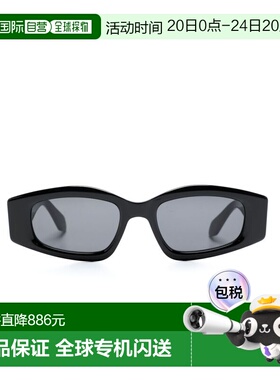 1h可退 香港直邮alaia 女士 Alaia 黑色太阳眼镜 AA0079S001