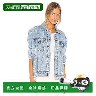 1h可退 香港直邮ANINE BING 女士 Rory 牛仔布夹克 A017052435