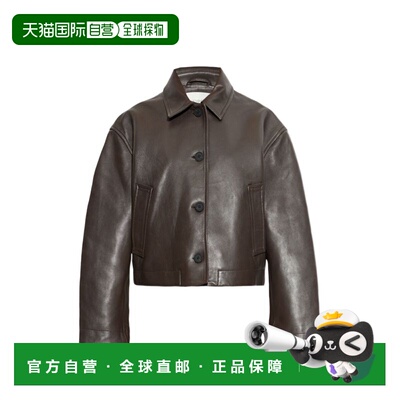 欧洲直邮studio nicholson 女士 皮质外套皮衣