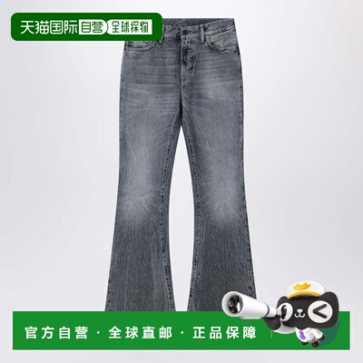 香港直邮Acne Studios 艾克妮 女士 黑色褪色设计喇叭牛仔裤 A005