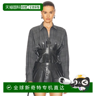 香港直邮Diesel 女士 1h可退 迪赛 A165490HQAG 精细剪裁长袖 上衣