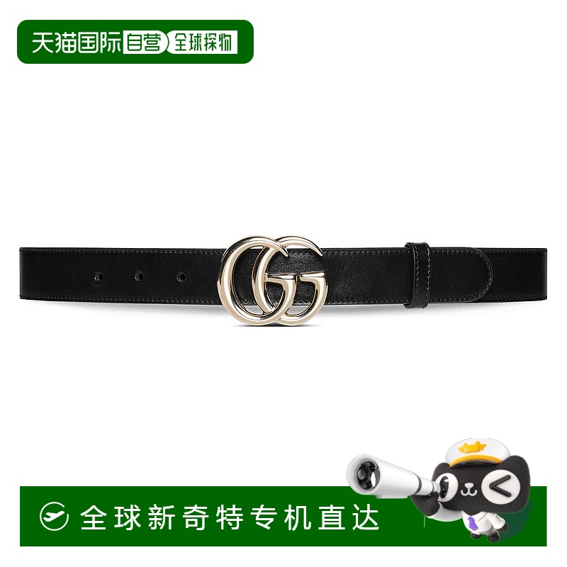欧洲直邮GUCCI 古驰 25春夏 625839 0AAA5 1000 女士 腰带 GG MAR