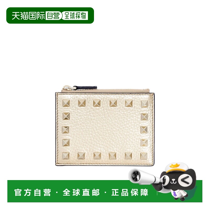 香港直邮Valentino Rockstud 拉链卡包 WP0AI8GGE