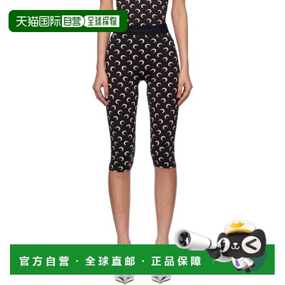 1h可退 香港直邮Marine Serre 女士 独家发售黑色 Recycled Moon