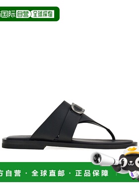 香港直邮Salvatore Ferragamo Gancini 装饰拖鞋 022491