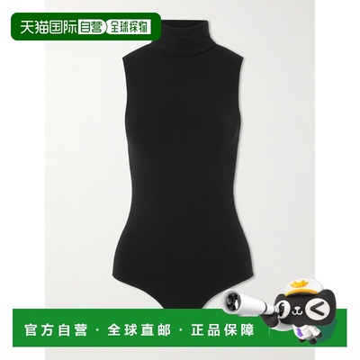 1h可退 香港直邮Wolford 女士 String高领无袖连体衣 76071性感