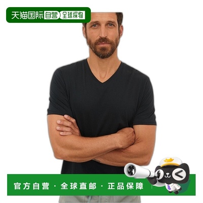 香港直邮Vince V领T恤 MR7779033403CBL