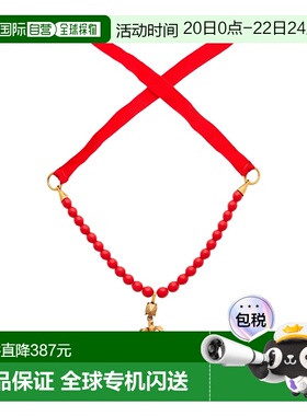 1h可退 香港直邮valentino 华伦天奴 女士 项链 red红色 舒适时尚