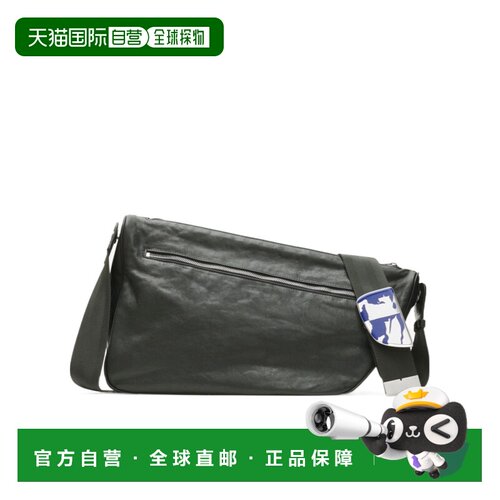 1h可退 香港直邮BURBERRY 男士斜挎包 80892921 SS2025 黑色 徽标