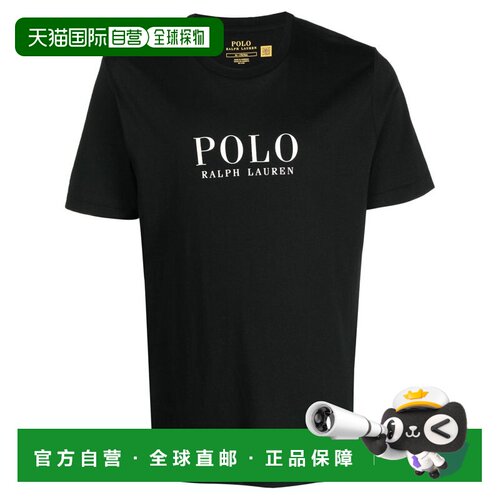 香港直邮POLO RALPH LAUREN 男士T恤 714899613004 CO 黑色