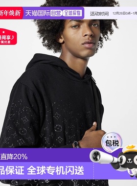 自营1h可退 欧洲直邮LV路易威登 男士黑色黄铜/帆布手链时尚高级