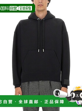 香港直邮Ami Paris 长袖套头卫衣 USW217740.帽衫连帽衫