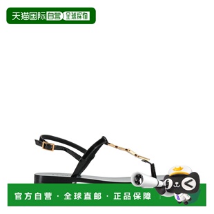 范思哲 舒适时尚 女士 black黑色 人字拖 香港直邮versace