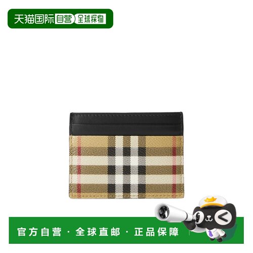 香港直邮Burberry 徽标卡包 80841751新款博柏利