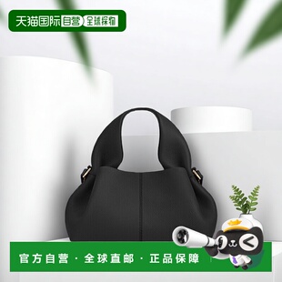 自营欧洲直邮POLENE Numero Neuf Mini女士黑色小牛皮手提包
