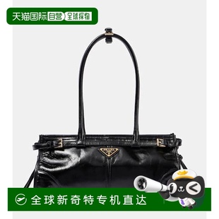 Bonnie 1h可退 女士 香港直邮Prada 中号皮革肩包 普拉达