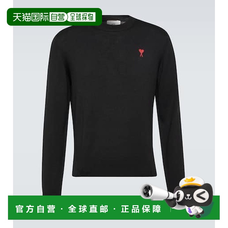 1h可退 香港直邮Ami Paris 男士 Ami De Cœur 羊毛毛衣