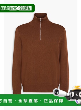 1h可退 香港直邮Sandro 男士 针织半拉链毛衣 SHPTR00492MADEINCA