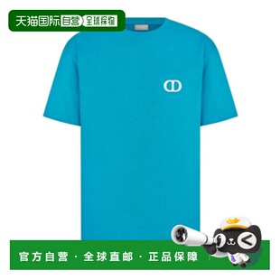 香港直邮Dior CD Icon 短袖T恤 943J605A0554迪奥