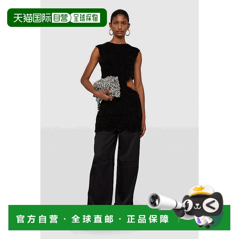 香港直邮Jil Sander 镂空圆领背心 J03NC0108-J18271