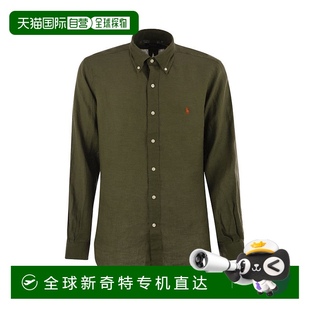 欧洲直邮ralph polo 1h可退 lauren 亚麻 男士 衬衫